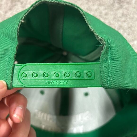 Nissin Cap South Side Irish Green Adjustable SnapBack Hat Cap - Picture 8 of 9